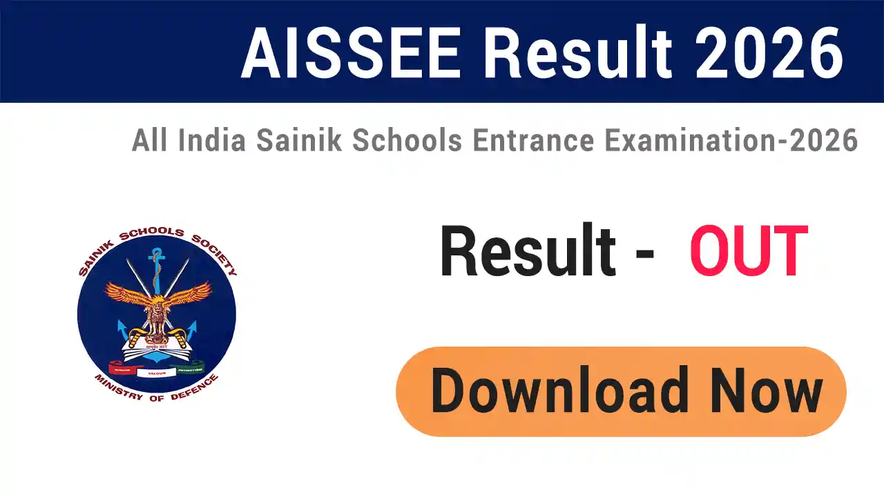 Sainik School AISSEE Result 2026
