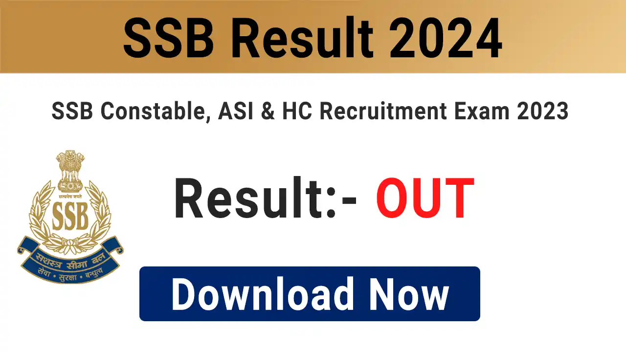 SSB Result 2024