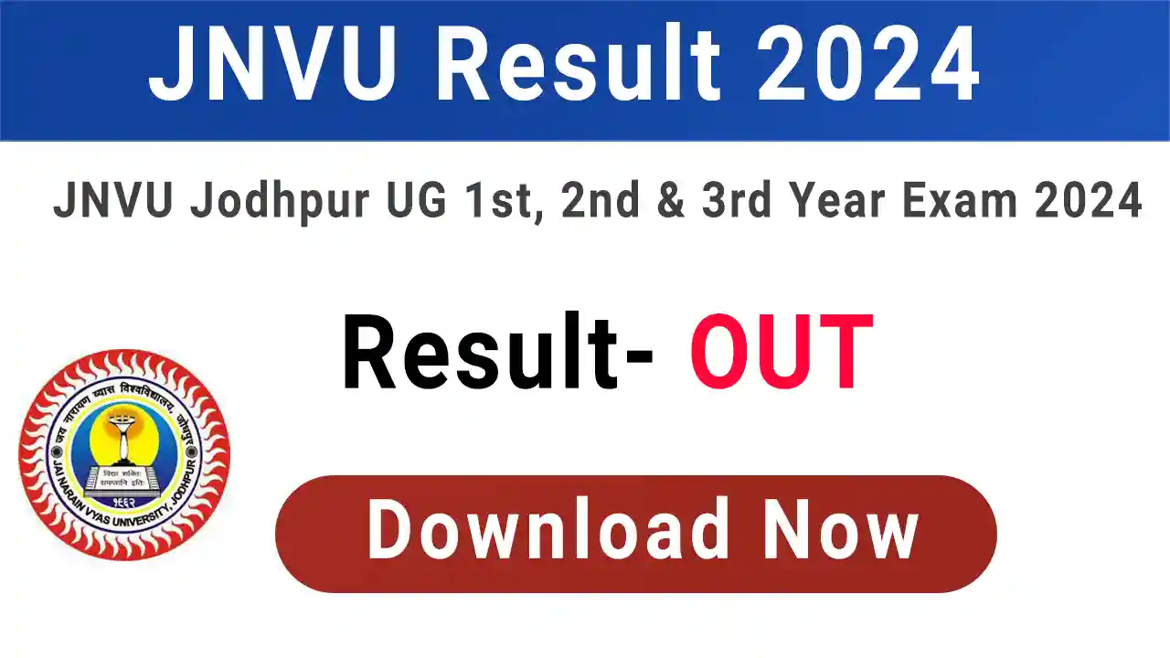 JNVU Result 2024