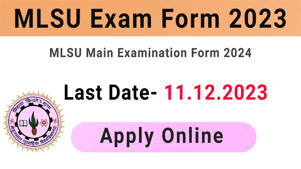 MLSU Exam Form 2023