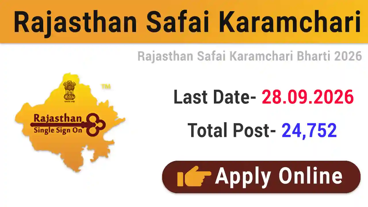 Rajasthan Safai Karamchari Recruitment 2026