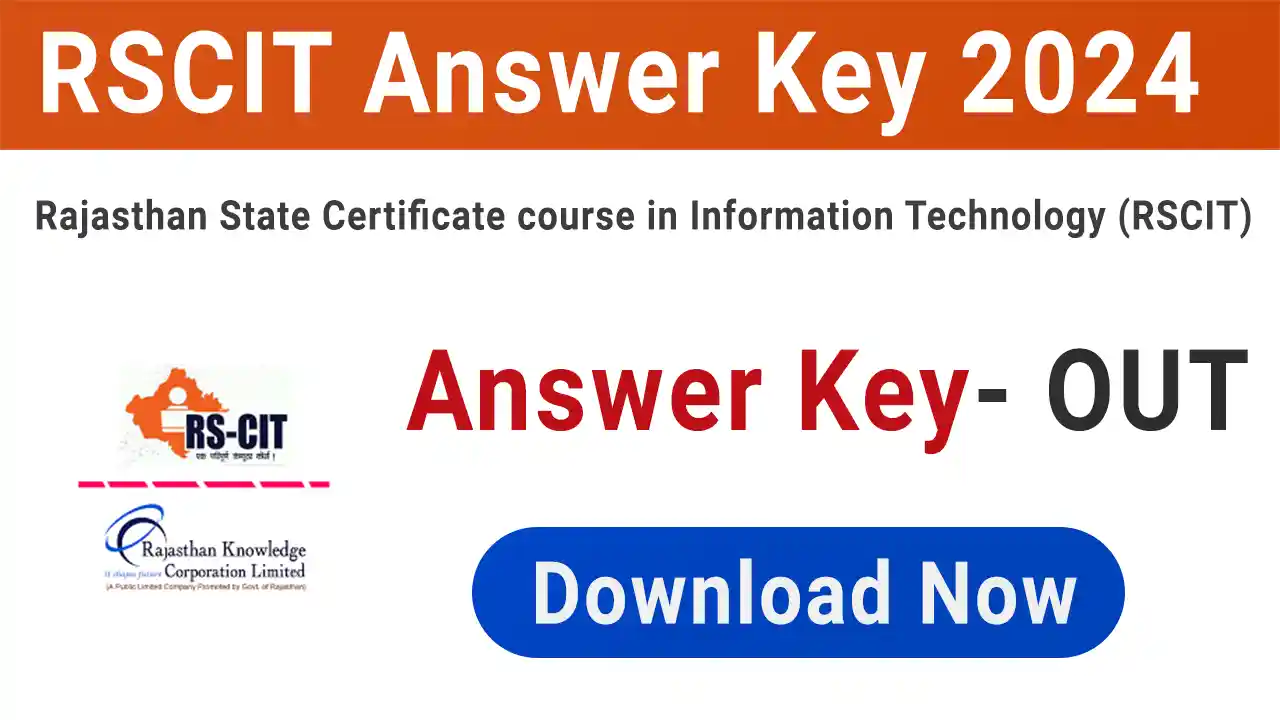 RSCIT Answer Key 2024