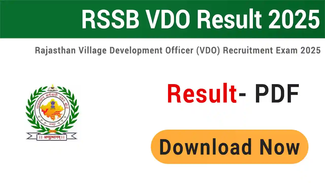 RSSB VDO Result 2025 Download