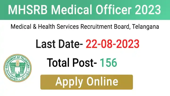 MHSRB Medical Officer Recruitment 2023
