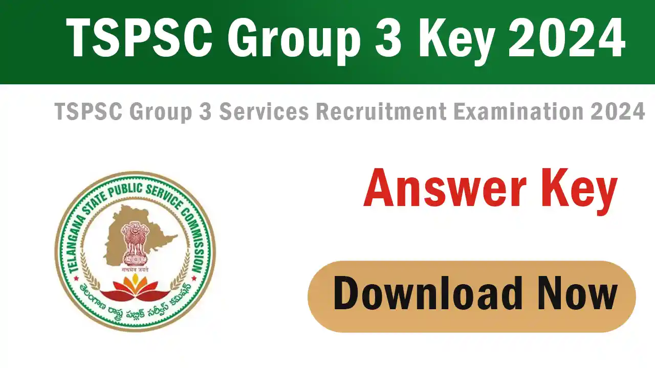 TSPSC Group 3 Key 2025