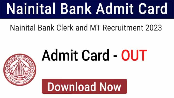 Nainital Bank Admit Card 2023