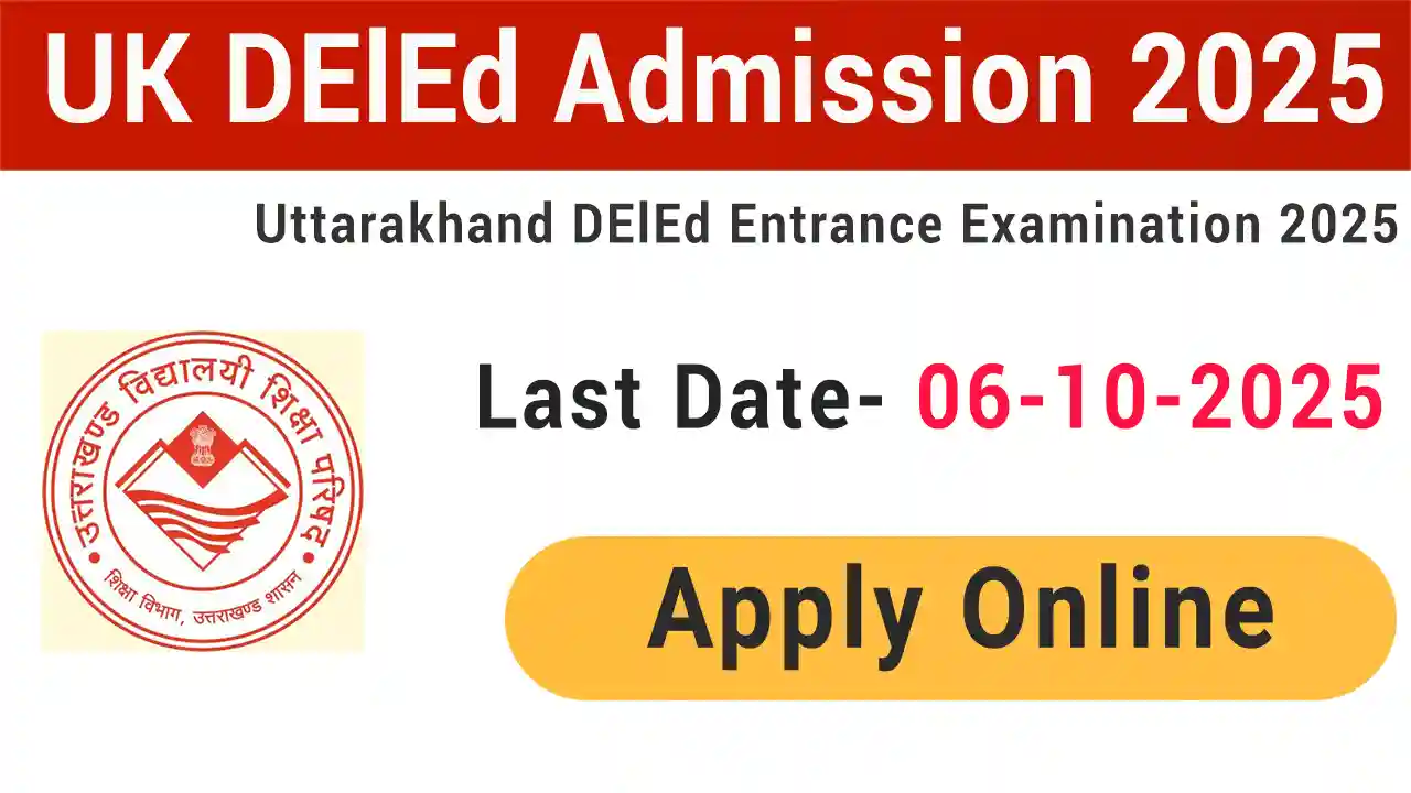 UK DElEd Admission 2025