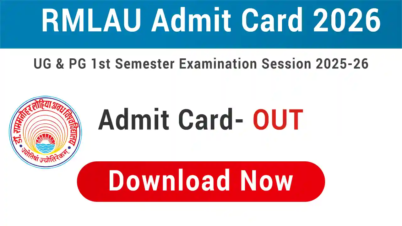 RMLAU Admit Card 2026