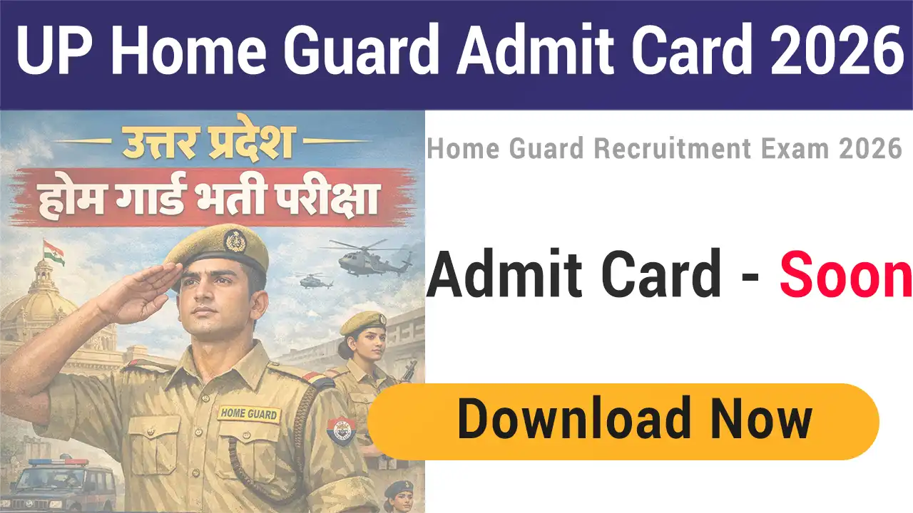 UP Home Guard Admit Card 2026 Download