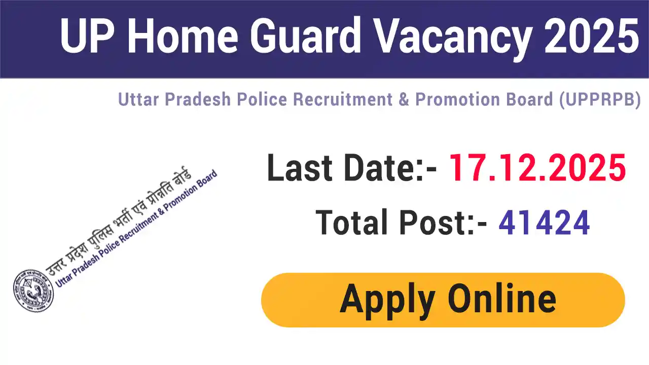 UP Police Home Guard Vacancy 2025