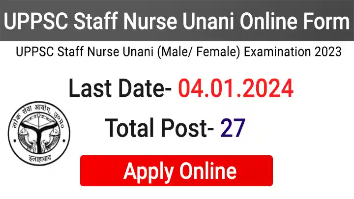 UPPSC Staff Nurse Unani