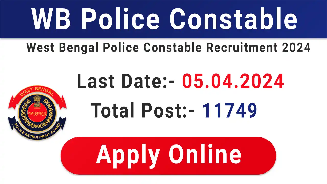 WB Police Constable Recruitment 2024