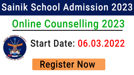 Sainik School Admission Counselling 2023