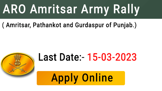 ARO Amritsar Army Rally 2023