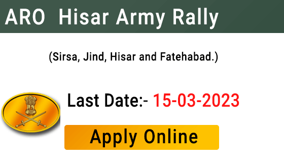 ARO Hisar Army Rally 2023