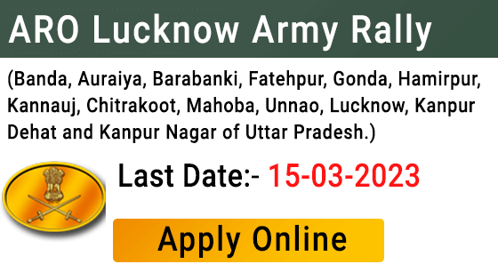 ARO Lucknow Army Rally 2023