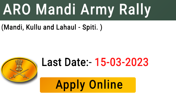 ARO Mandi Army Rally 2023