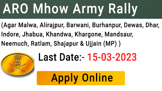 ARO Mhow Army Rally 2023