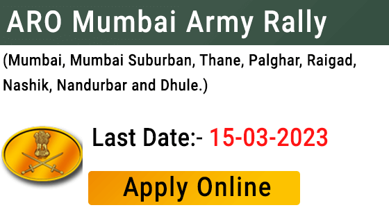ARO Mumbai Army Rally 2023