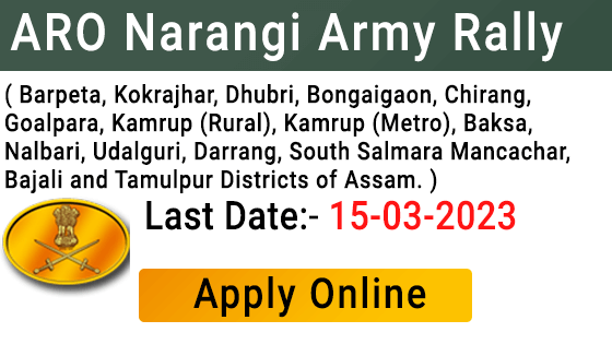 ARO Narangi Army Rally 2023