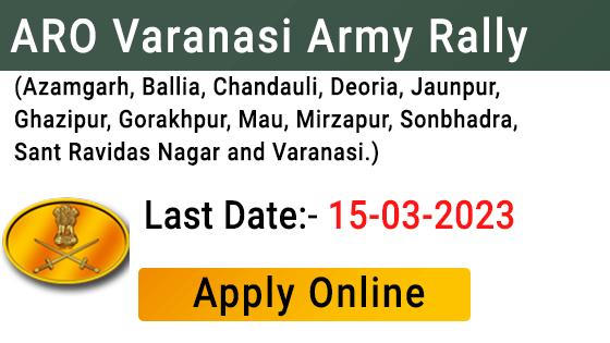 ARO Varanasi Army Rally 2023