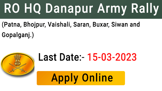 RO HQ Danapur Army Rally 2023