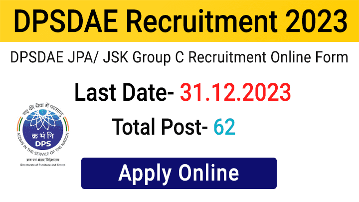 DPSDAE Recruitment