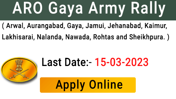 ARO Gaya Army Rally 2023