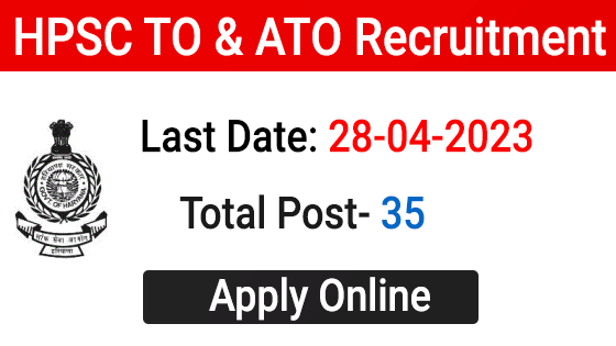 HPSC TO and ATO Recruitment 2023