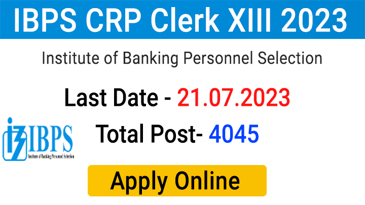 IBPS Clerk Vacancy 2023