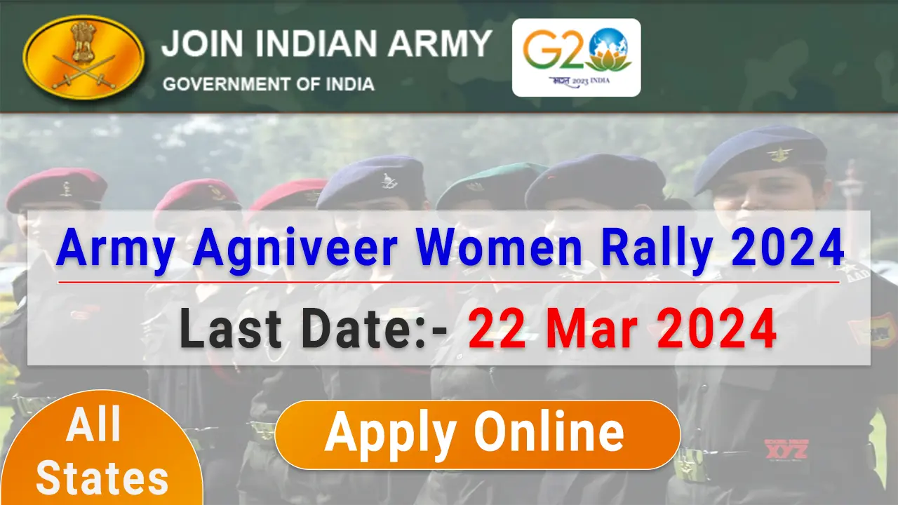 Indian Army Agniveer Women Military Police WMP 2024