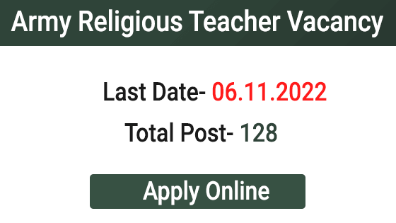Indian Army Religious Teacher