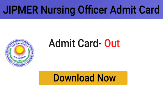 JIPMER Nursing Officer