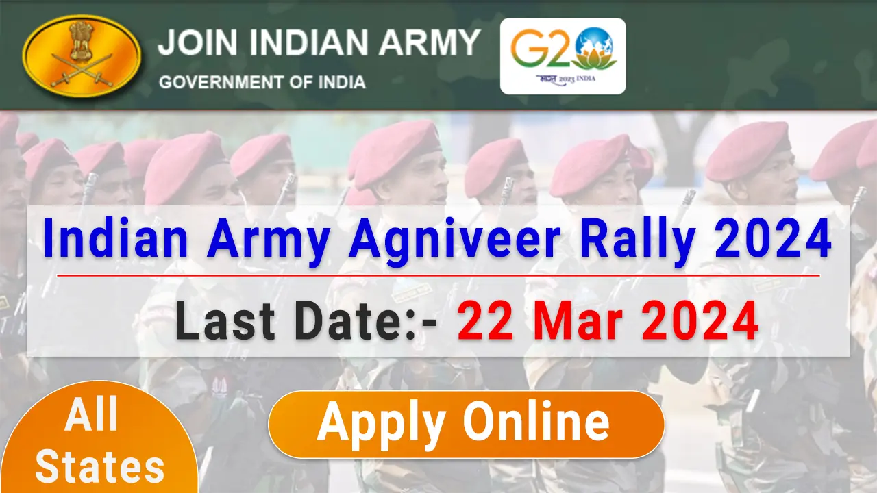 Join Indian Army Agniveer Rally 2024