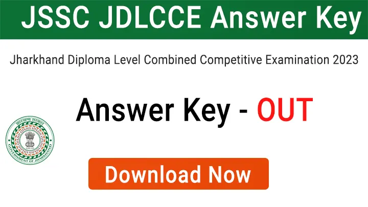 JSSC JDLCCE Answer Key 2023