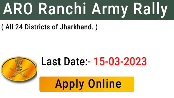 ARO Ranchi Army Rally 2023