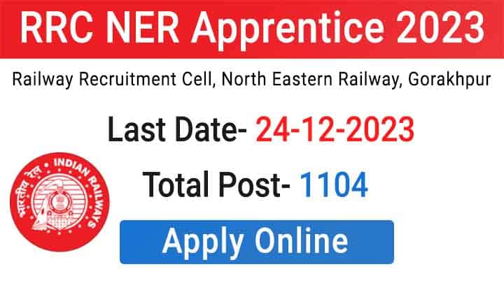 RRC NER Gorakhpur Apprentice 2023