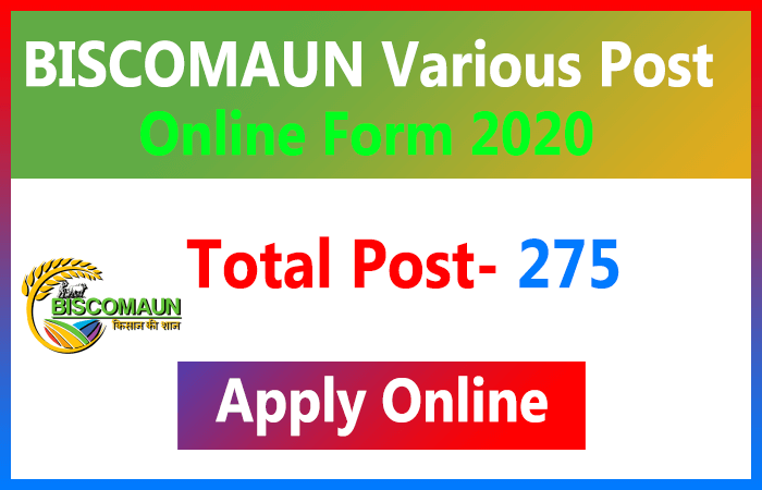 BISCOMAUN Recruitment
