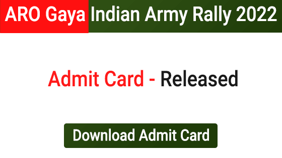 Gaya Indian Army Recruitment Rally