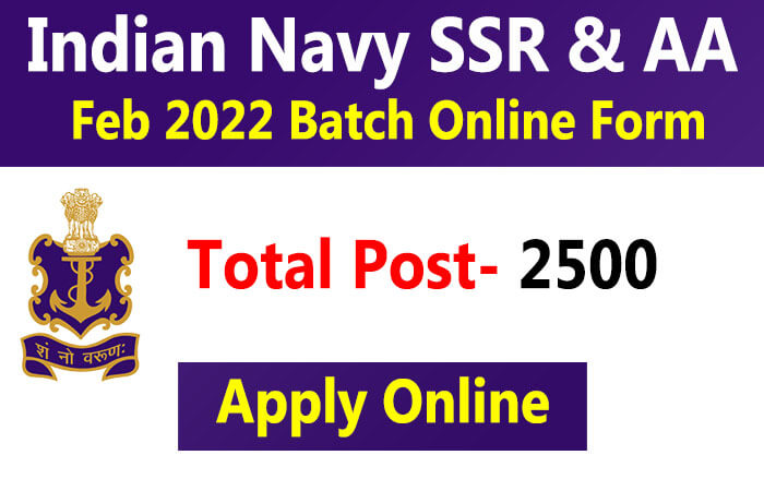 Indian Navy SSR & AA Recruitment