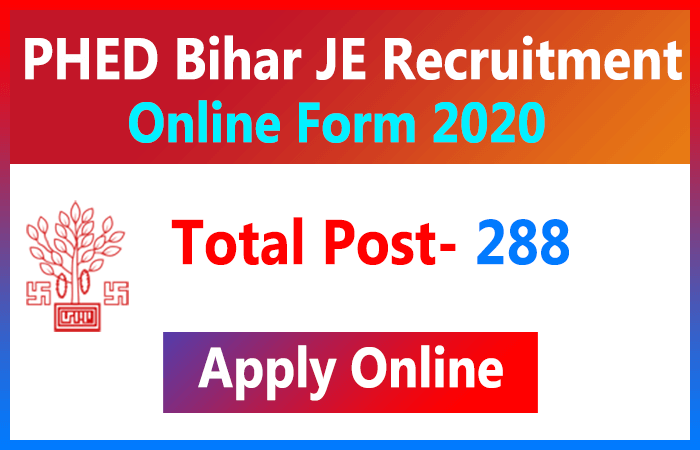 PHED Bihar Recruitment