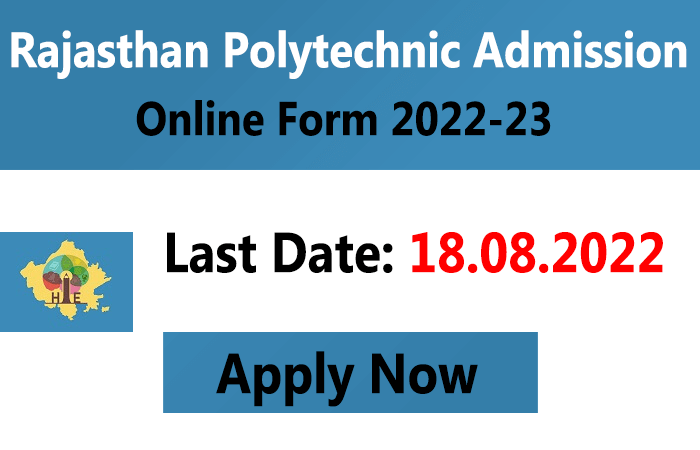 Rajasthan Polytechnic Admission