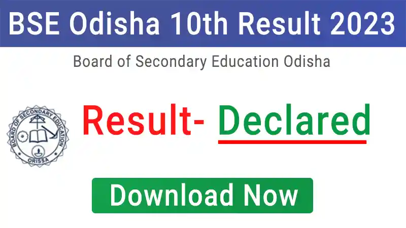 BSE Odisha Result 2023