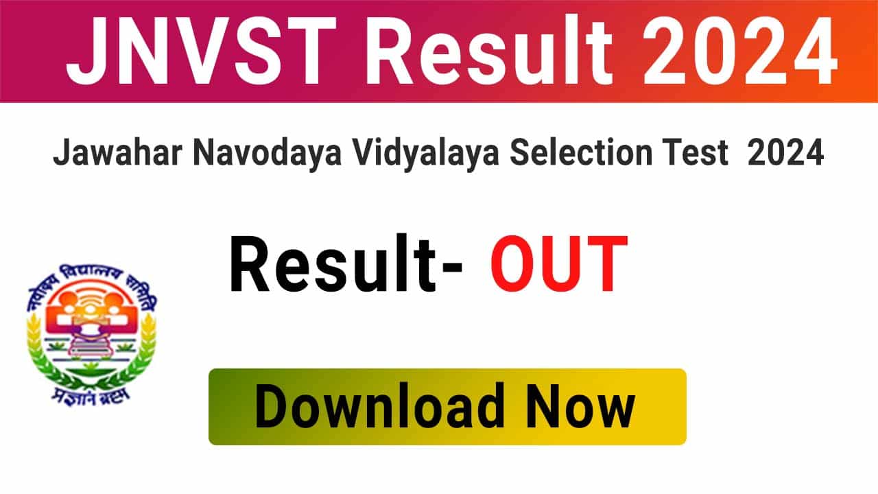 JNVST Result 2024