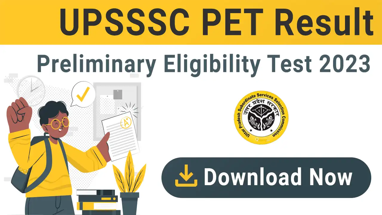 UPSSSC PET Result 2023