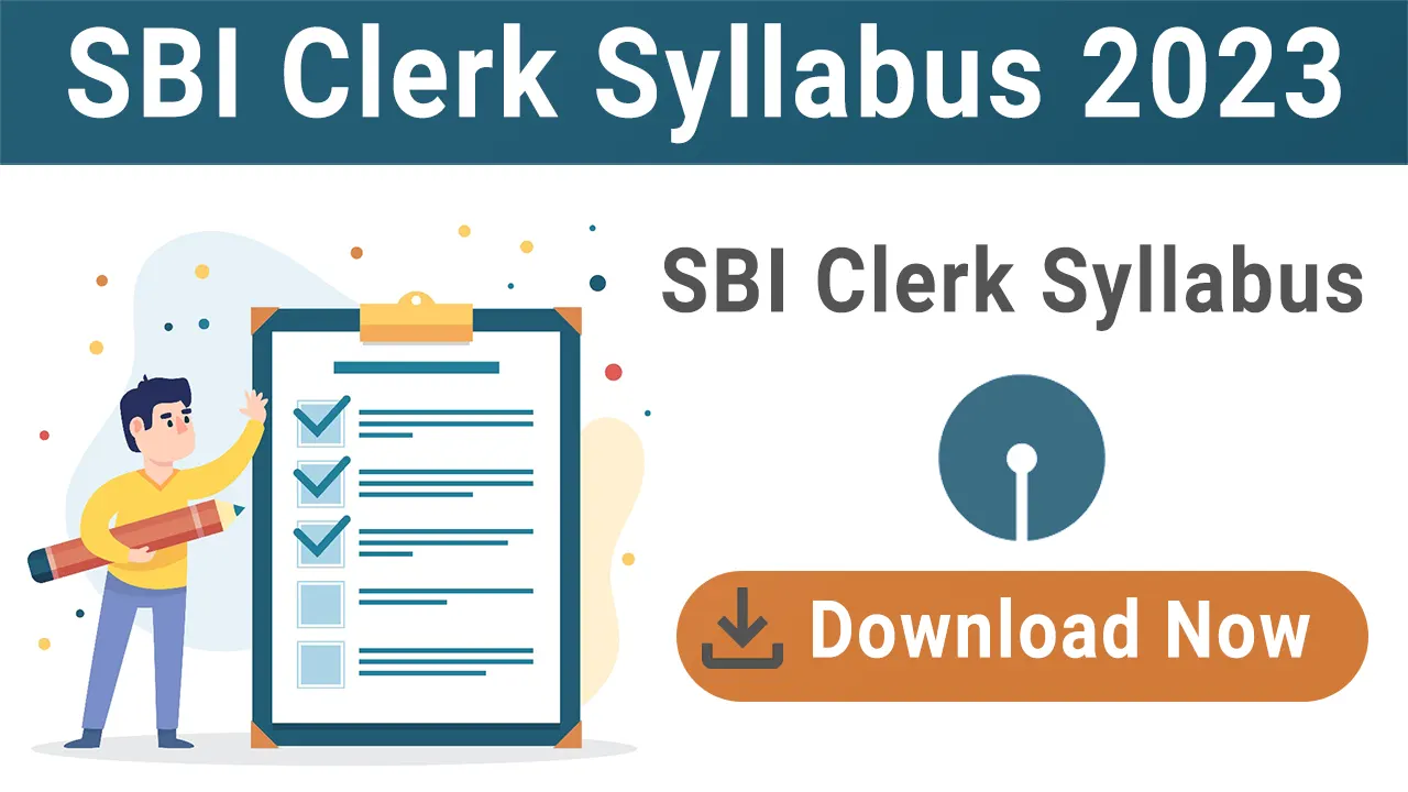 SBI Clerk Syllabus 2023